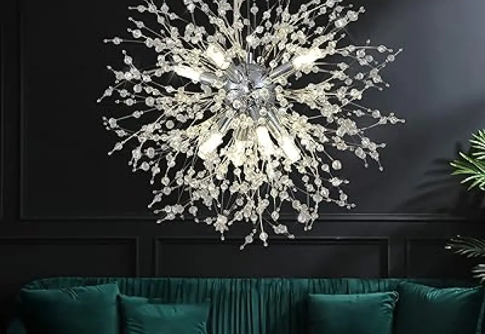 chandelier glass globe