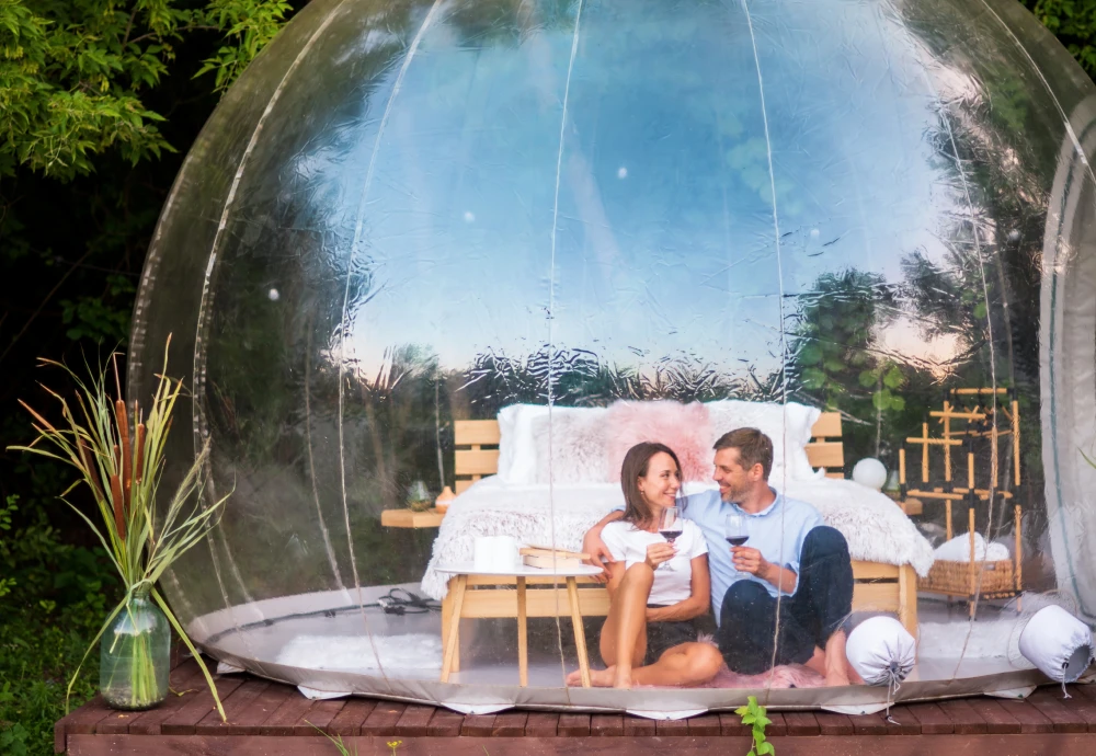 transparent clear wedding tent